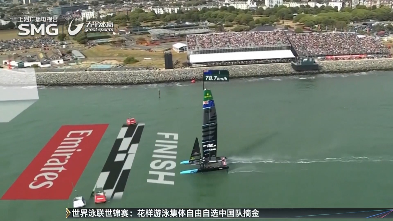 惊险一战：新西兰帆船运动员艰难获胜